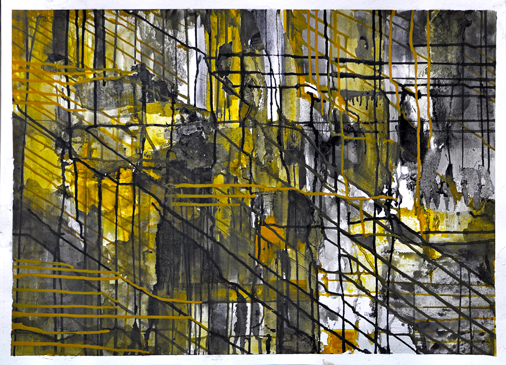 Untitled - Acrylic On Acid Proof Paper by Purva  Pandit