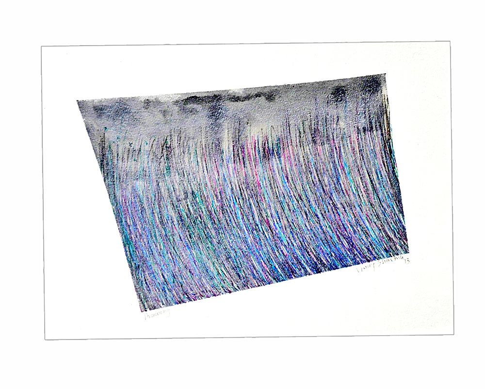 Untitled 4 - Ink  On Acid Proof Paper by Vinay Sharma