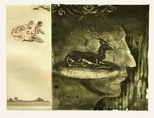 Aquatint - ETCHING  On Acid Proof Somerset Paper by Sunil Darji