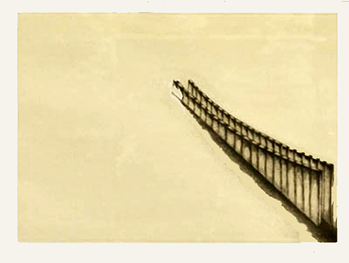 Untitiled - ETCHING  On Acid Proof Somerset Paper by Sarika Mehta