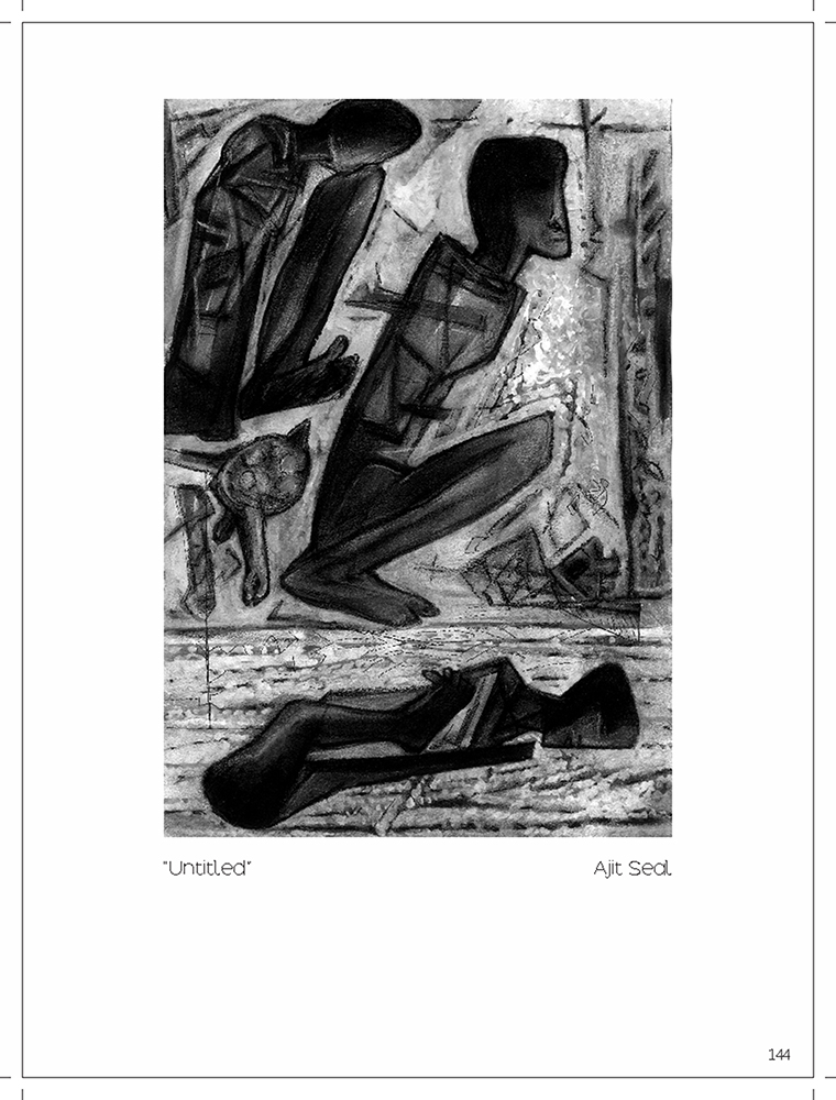 Untitled - Platography On Acid Proof Paper by Ajit Seal