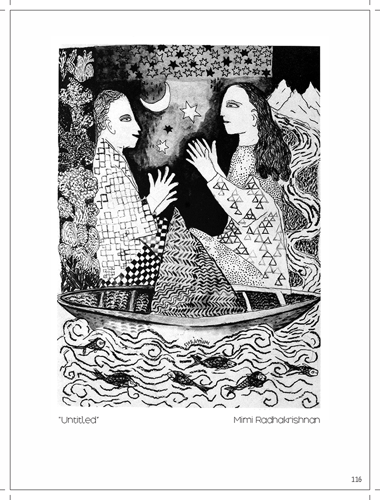 Untitled-Platography On Acid Proof Paper by Mimi Radhakrishnan