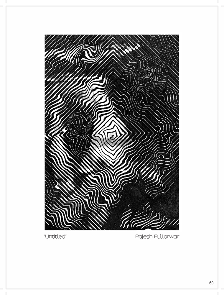 Untitled-Platography On Acid Proof Paper by Rajesh Pullarwar