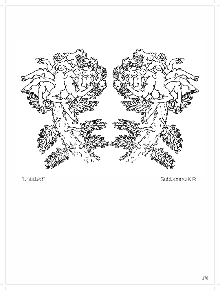Untitled-Platography On Acid Proof Paper by Subbanna KR