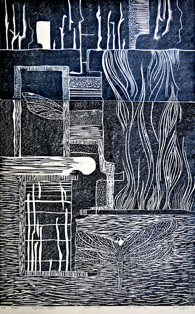 First Fly - Corex On Paper by Deepali Sirke