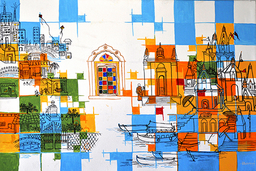 Modern Township By Padmini Mehta.