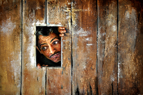 Through a Window By Rima Chhari.