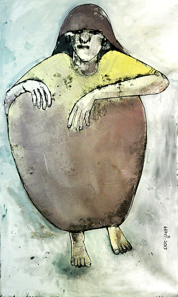 Village Woman ByMaruti Shelke.