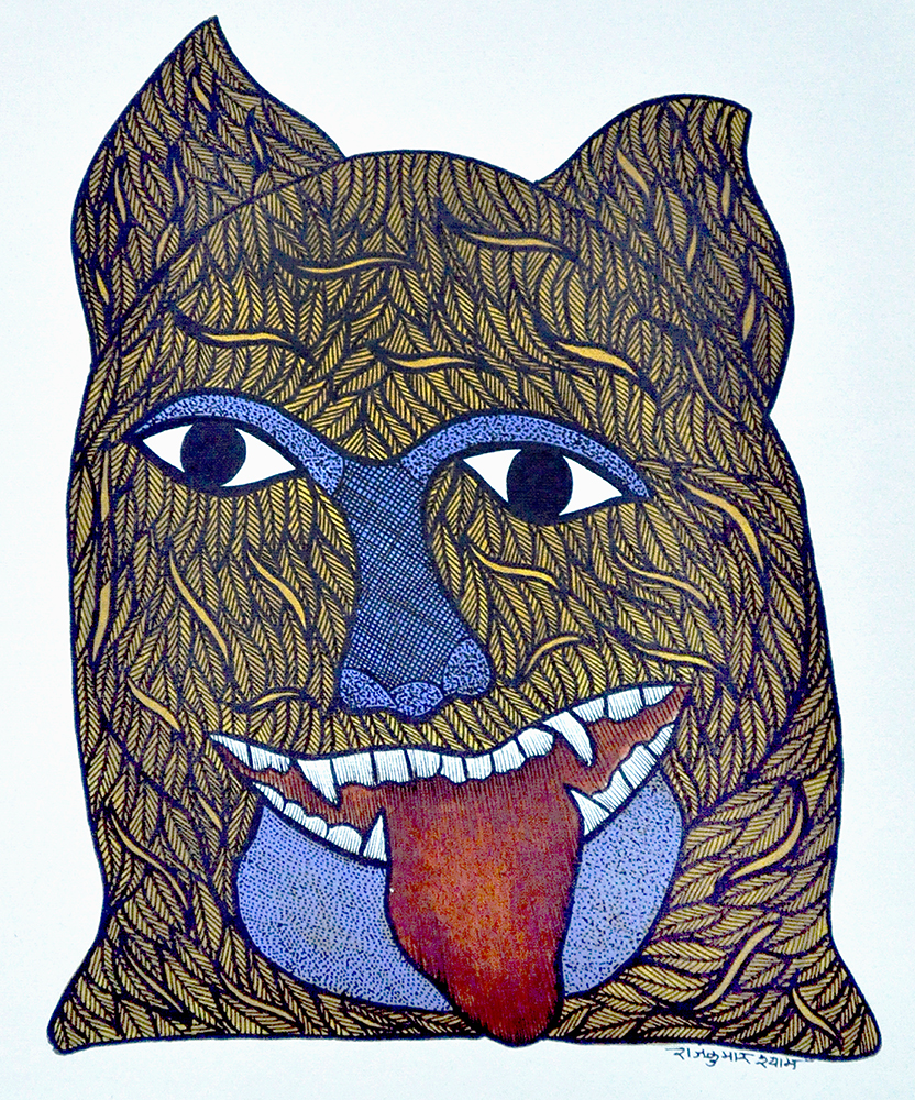 Gond Art By Raj kumar Shyam