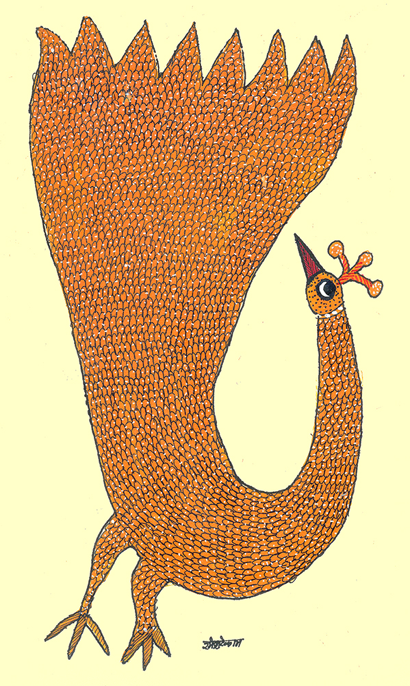 Gond Art By Raj kumar Shyam
