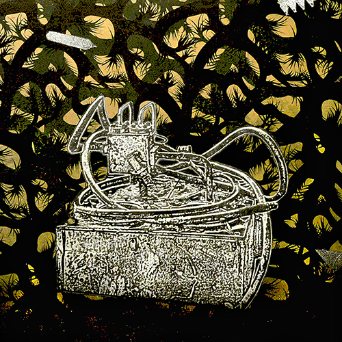 Untitled 2 - Mixed Media On Canvas by Krupa Makhija