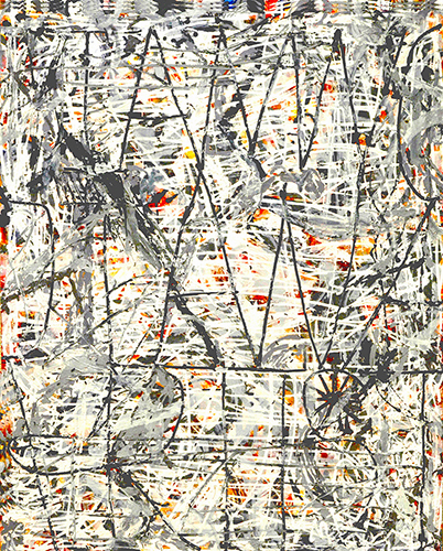 Untitled 01 - Acrylic On Canvas by Laxman Gore