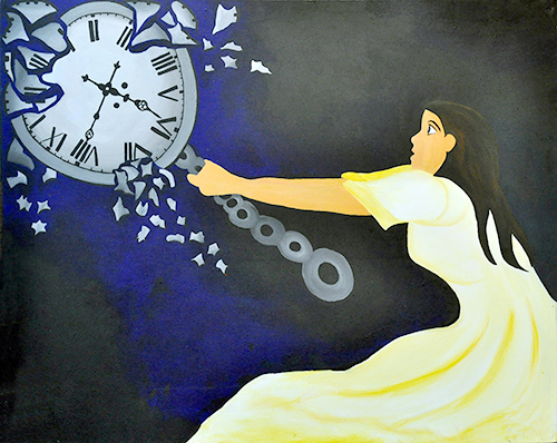 Time can't come back