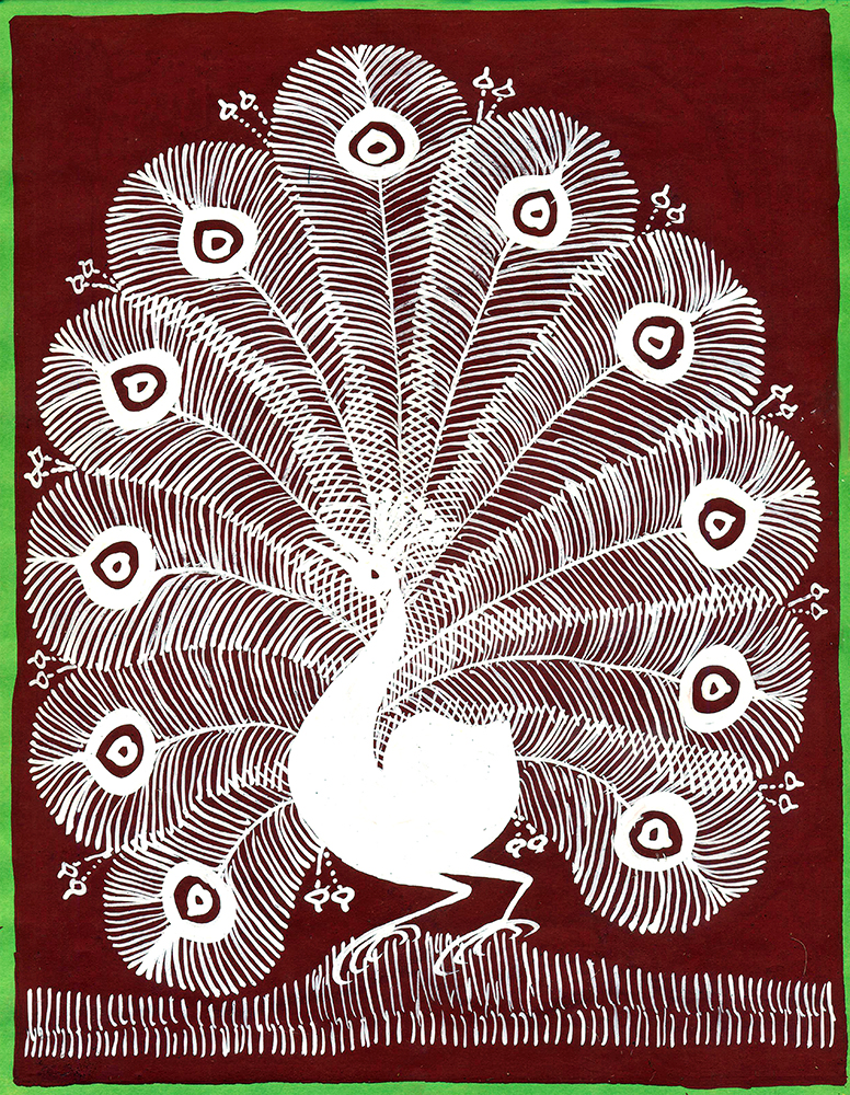 Prosperity - Warli Painting by Ganesh Wangadd