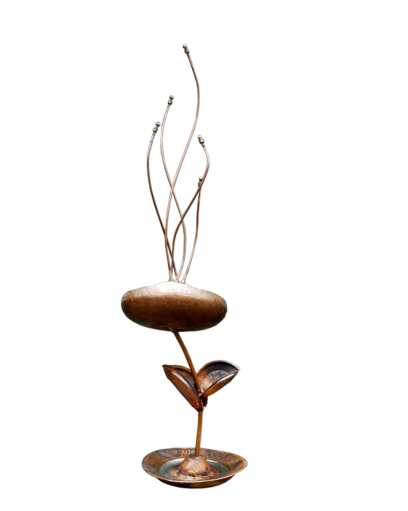 Mother- Metal Sculpture by Artist Deepak Kadam 