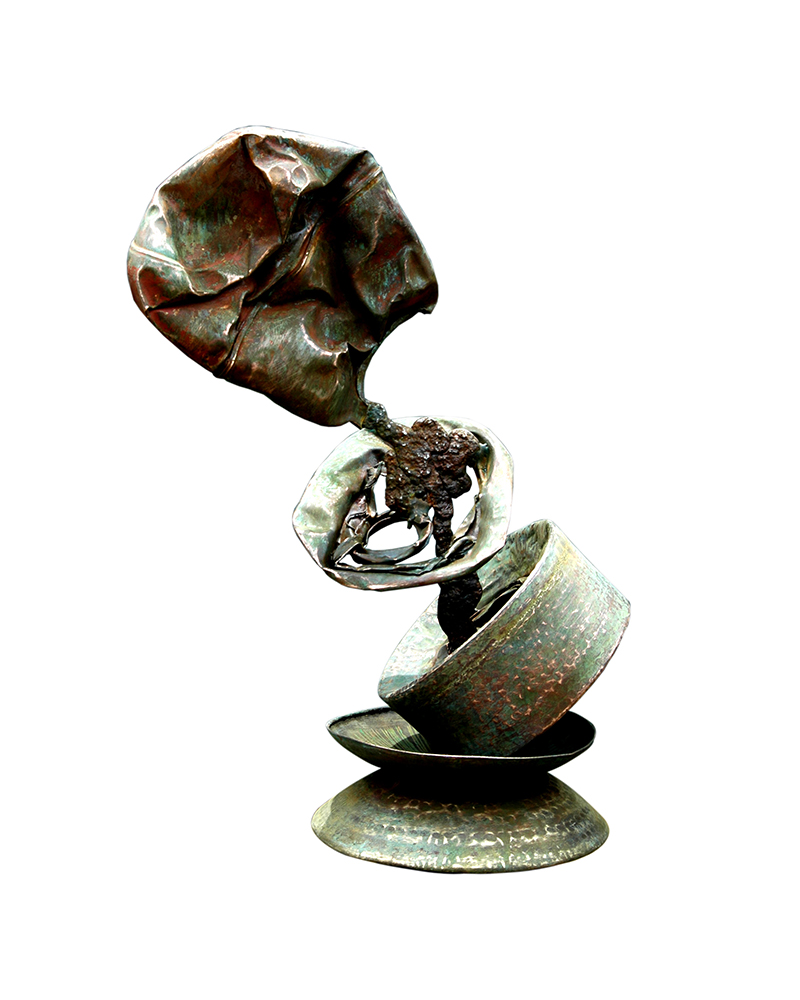 Mother- Metal Sculpture by Artist Deepak Kadam 